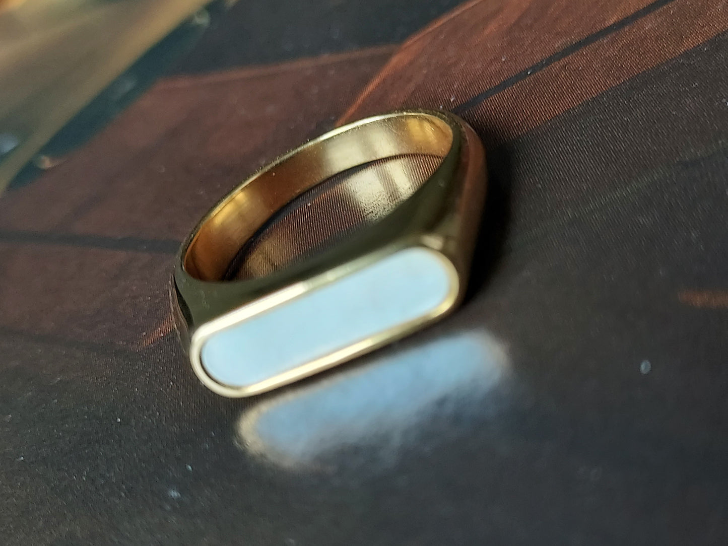 Nácar Bar ring