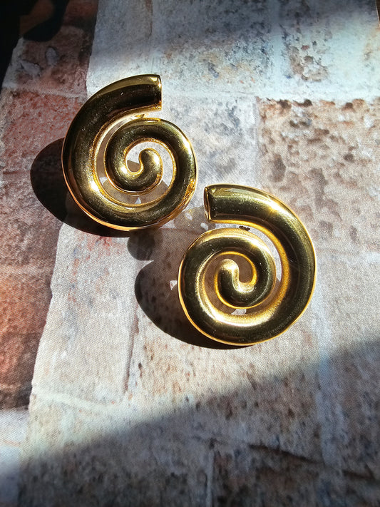 Cinnamon earrings